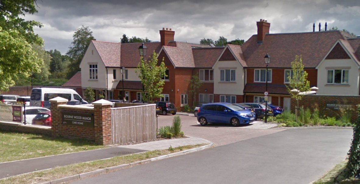 Bourne Wood Manor Care Home Cheese and Wine Hamper Farnham Lions CIO