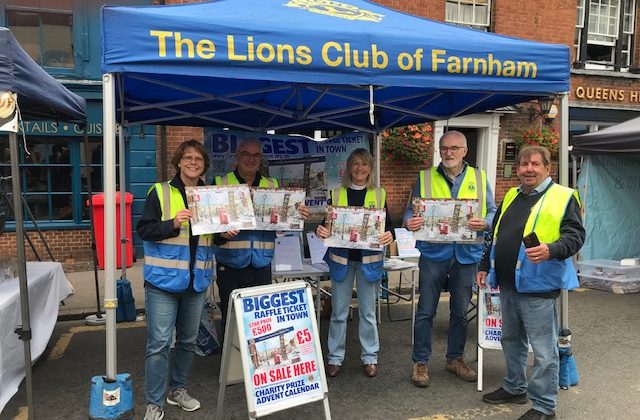 Advent Calendar 2023 launched at the Farnham Food Fair